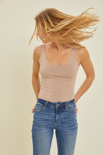 Basic Scoop Neck Tank