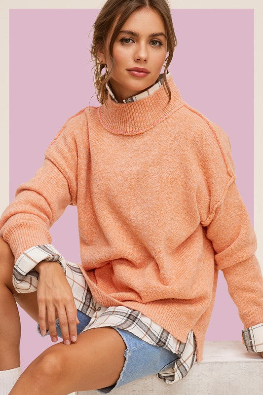 Exposed Seam Sweaters