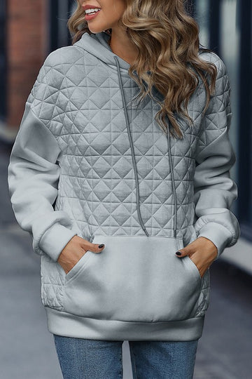 Quilted Hoodie Tunic