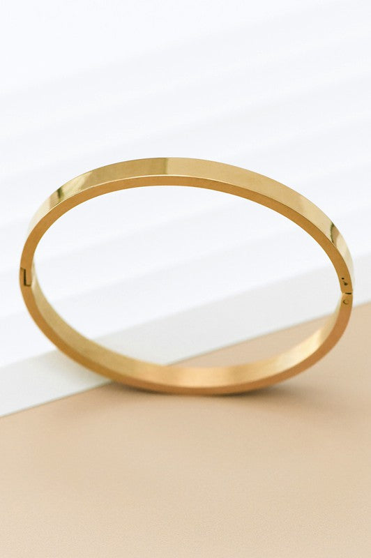 18K Stainless Steel Bangle