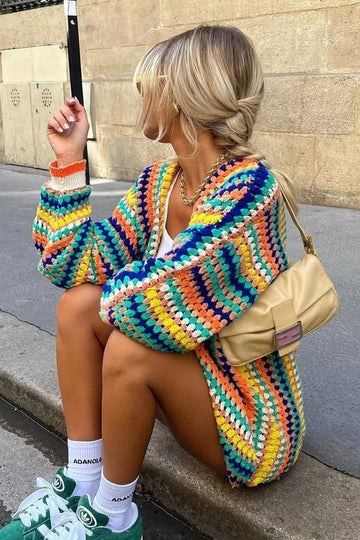 Colorful Summer Cardigan