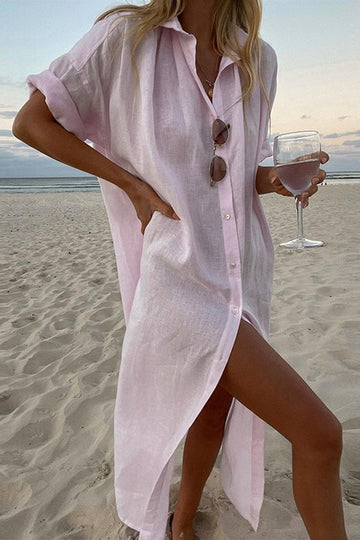 Linen Beach Dress