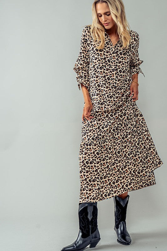 Leopard Maxi Dress