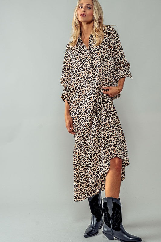 Leopard Maxi Dress