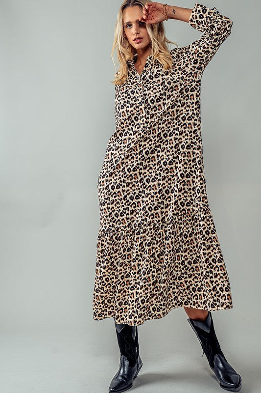 Leopard Maxi Dress