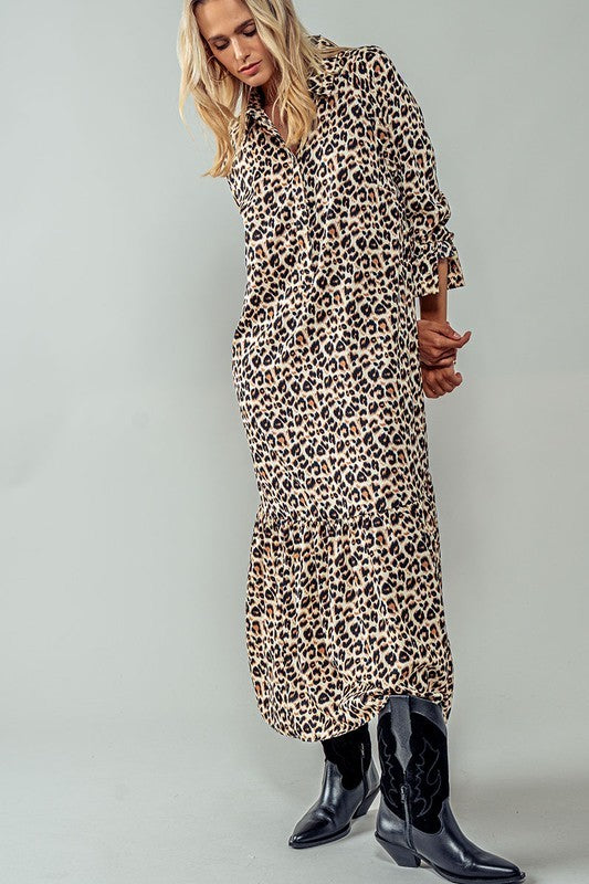 Leopard Maxi Dress