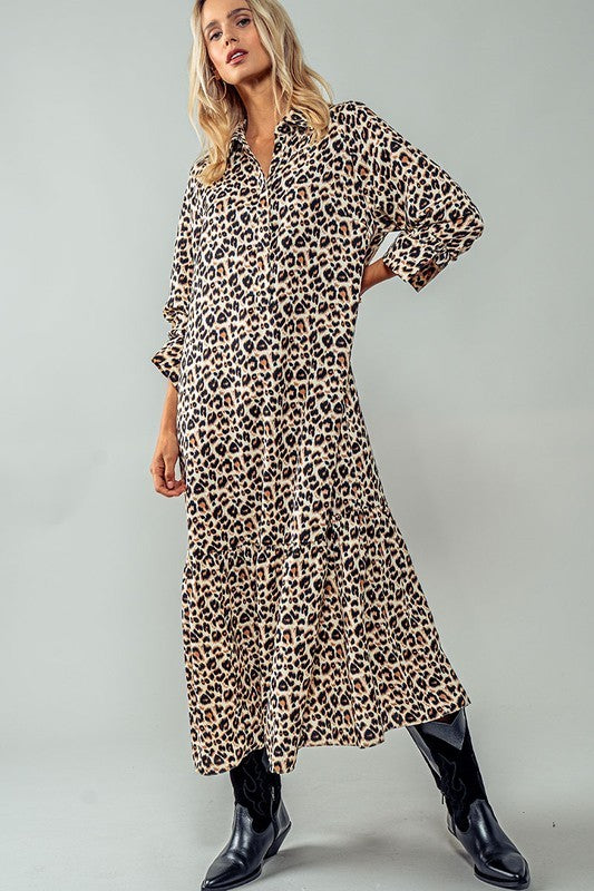 Leopard Maxi Dress