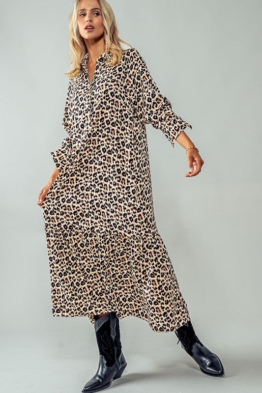 Leopard Maxi Dress