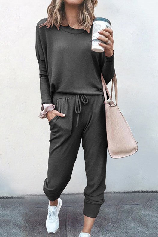 Long Sleeve Jogger Set