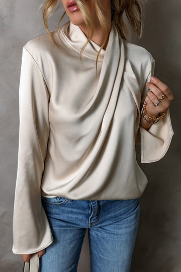 Satin Twist Blouse