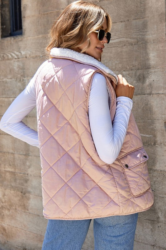 Reversible Fleece Lined Vest