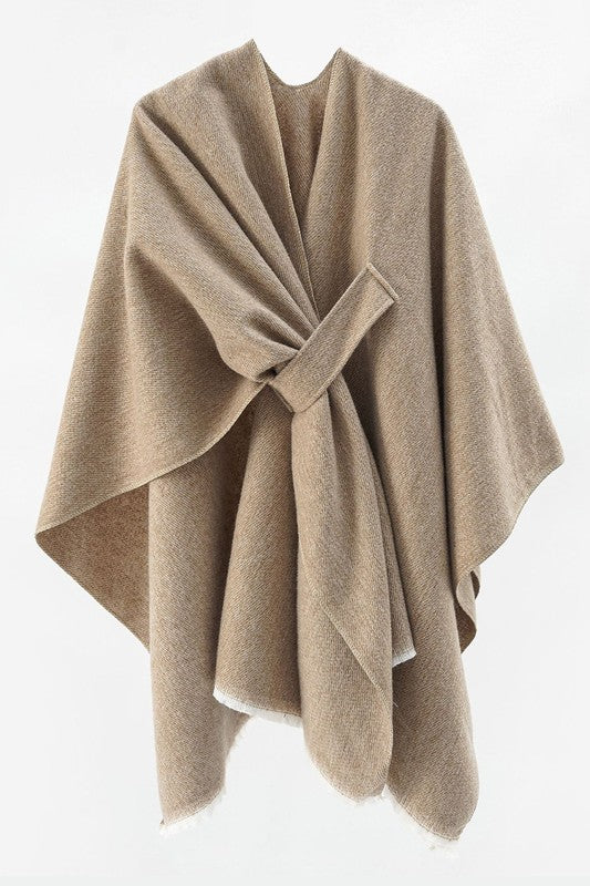 Beige Loop Wrap-2