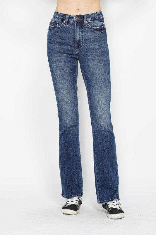 Medium Wash Denim Tummy Control Bootcut Jean