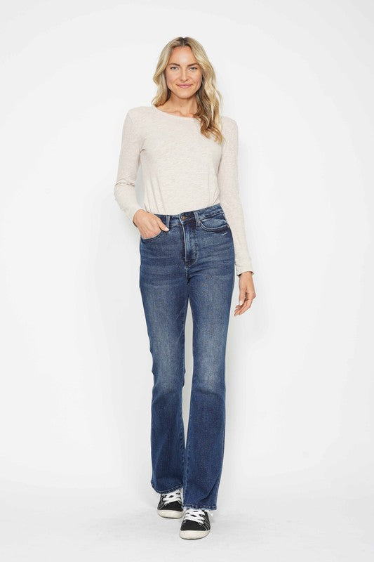 Medium Wash Denim Tummy Control Bootcut Jean