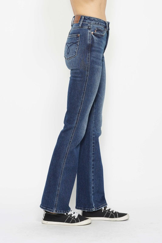 Medium Wash Denim Tummy Control Bootcut Jean