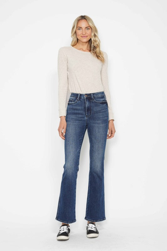 Medium Wash Denim Tummy Control Bootcut Jean