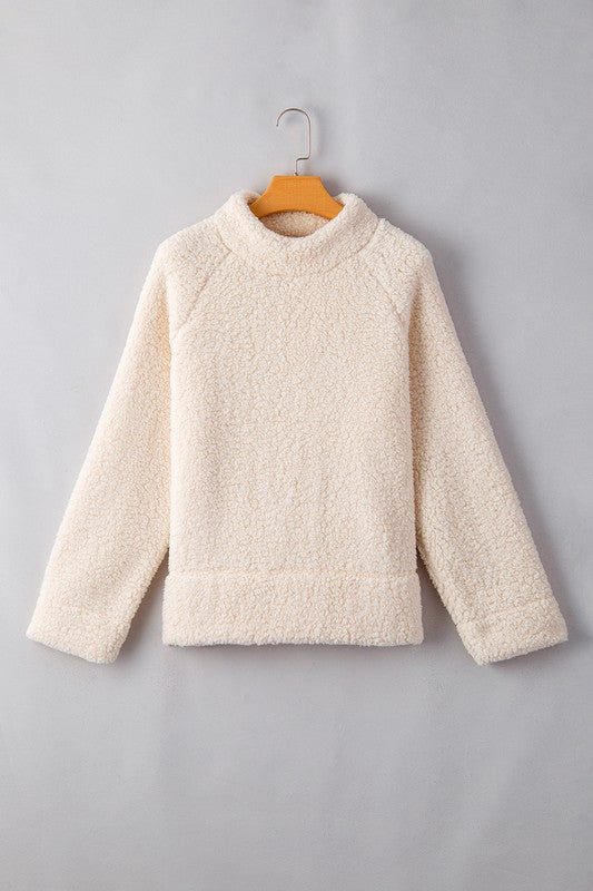 Winter Ivory Fleece Pullover