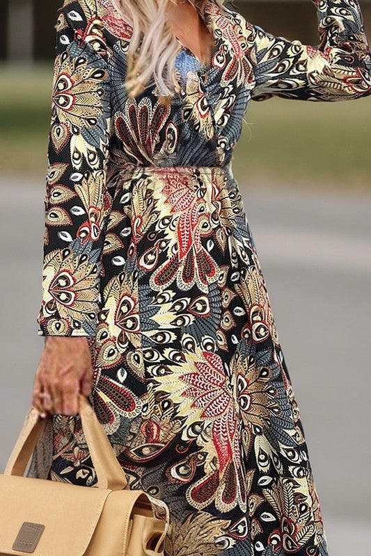 Long Sleeve Maxi Dress