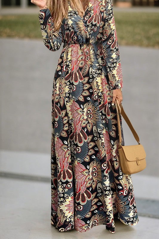 Long Sleeve Maxi Dress