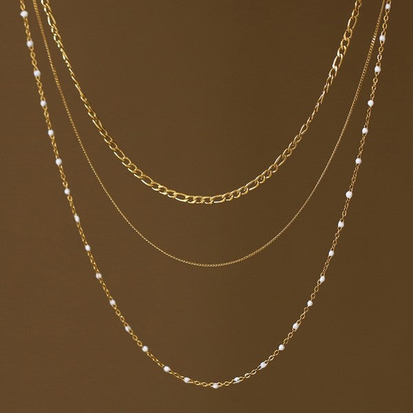 Delicate Non Tarnish Layer Necklace