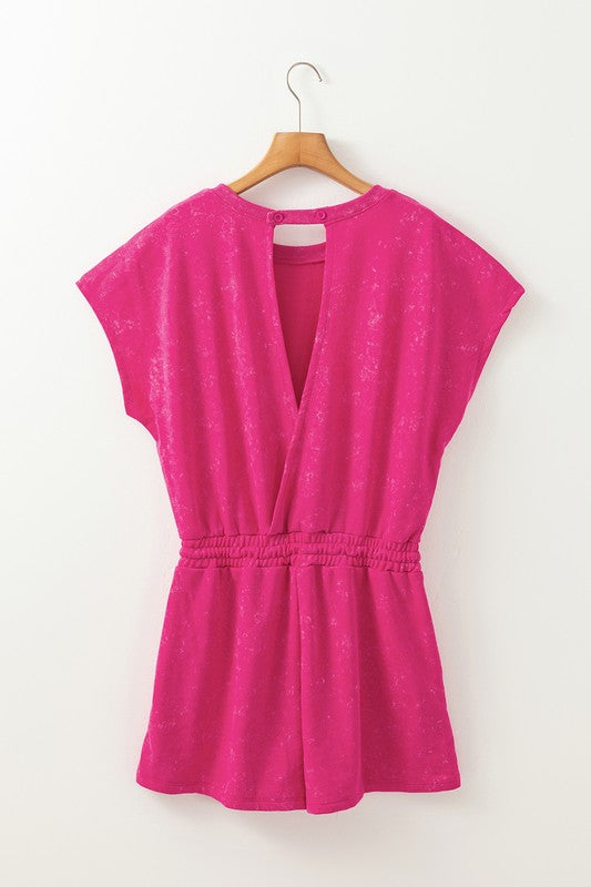 Mineral Wash Romper - 2