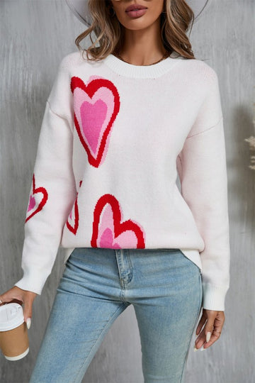 Heart Detail Sweater