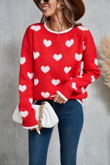 Red Heart Sweater