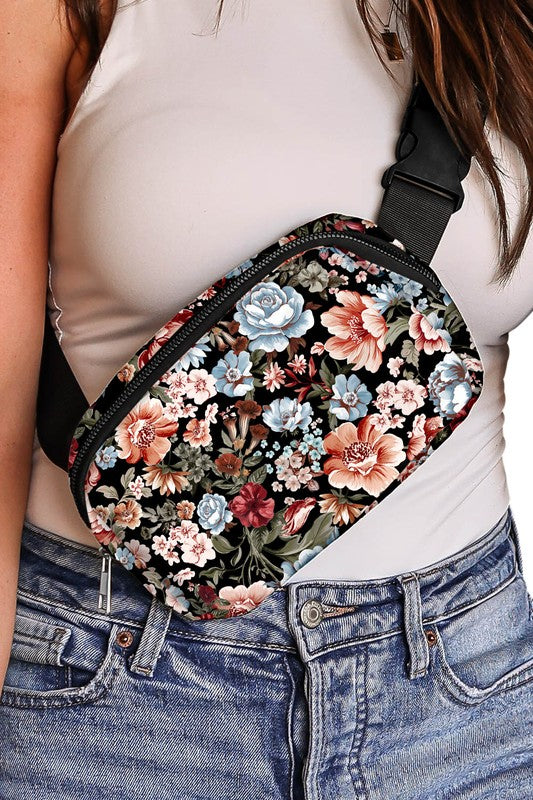 Spring Floral  Sling Bag