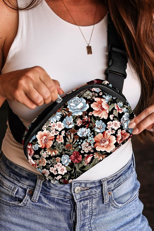 Spring Floral  Sling Bag