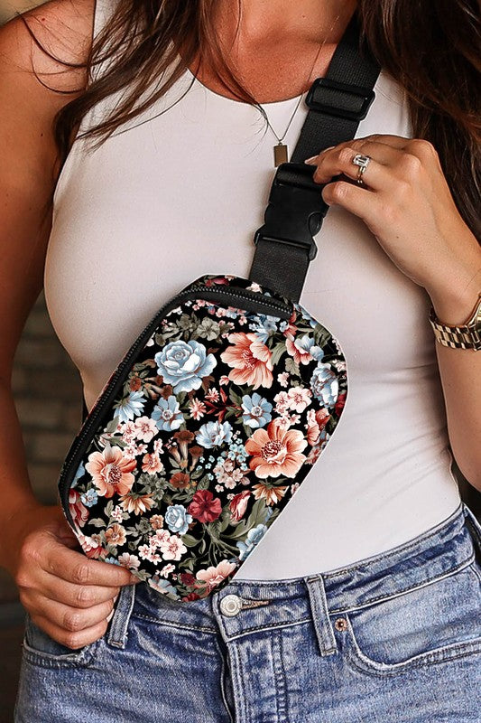 Spring Floral  Sling Bag