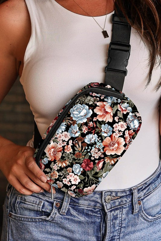 Spring Floral  Sling Bag