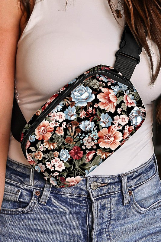 Spring Floral  Sling Bag