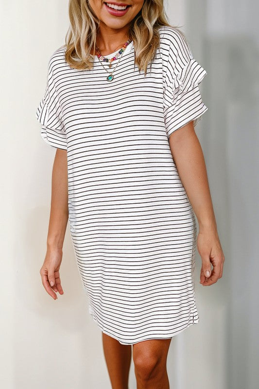 Stripe Jersey Dress