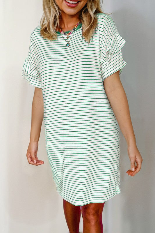 Stripe Jersey Dress