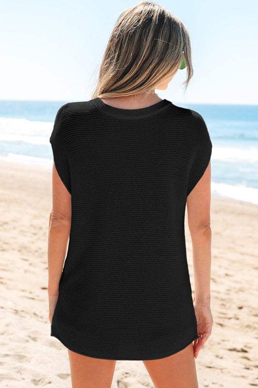Summer Knit Sweater Tee