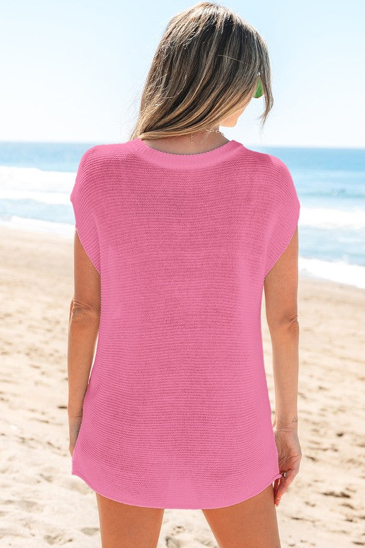 Summer Knit Sweater Tee