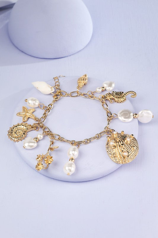 Sea Life Charm Bracelet