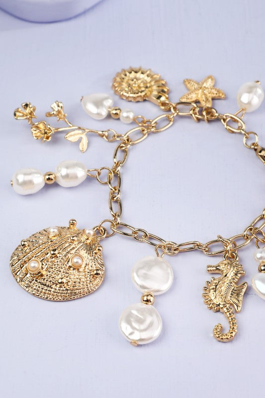 Sea Life Charm Bracelet