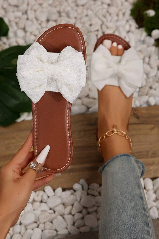 Bow Top Sandals - 3