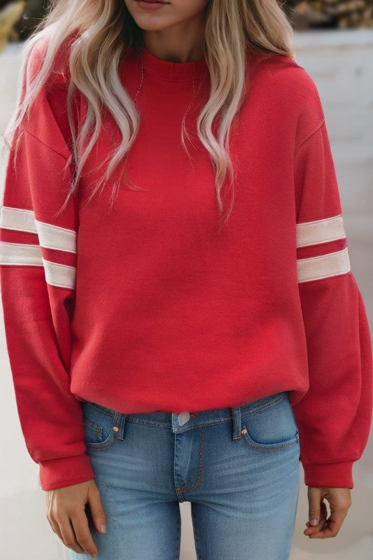 Varsity Stripes Pullover