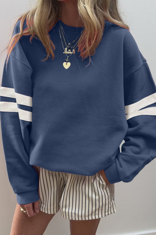 Varsity Stripes Pullover