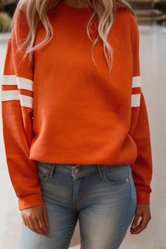 Varsity Stripes Pullover