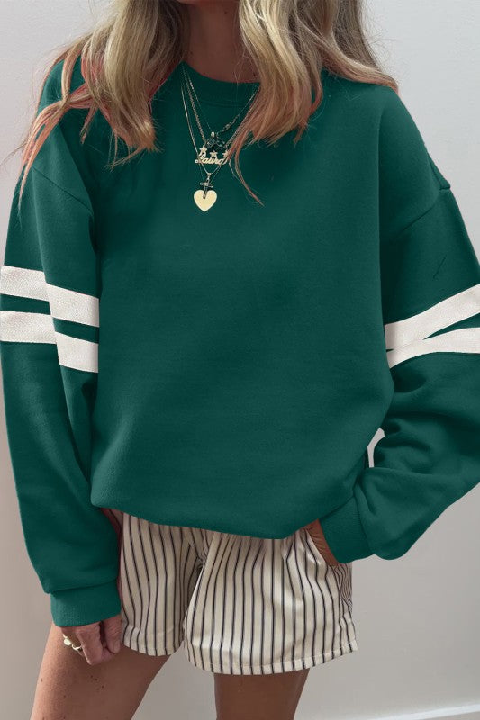 Varsity Stripes Pullover