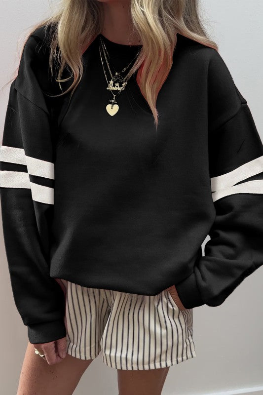 Varsity Stripes Pullover