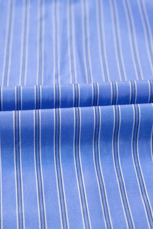 Striped Casual Button Down - 2