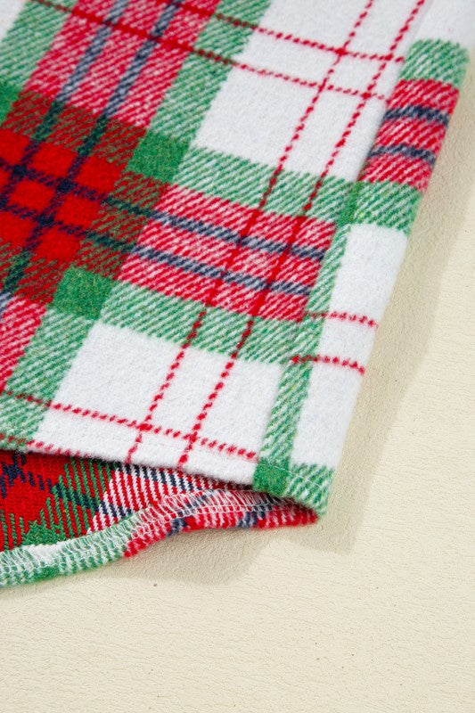 Christmas Plaid Shacket