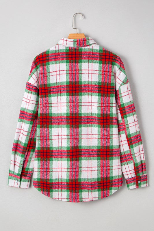 Christmas Plaid Shacket