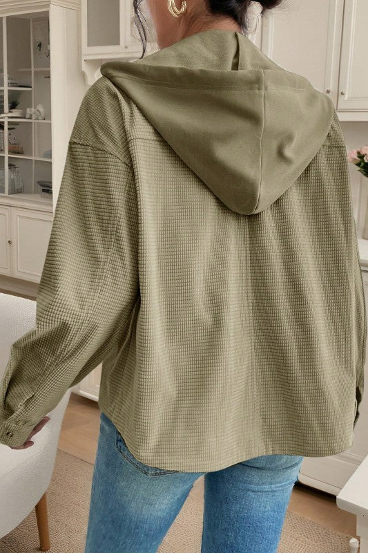Contrast Textured Jacket