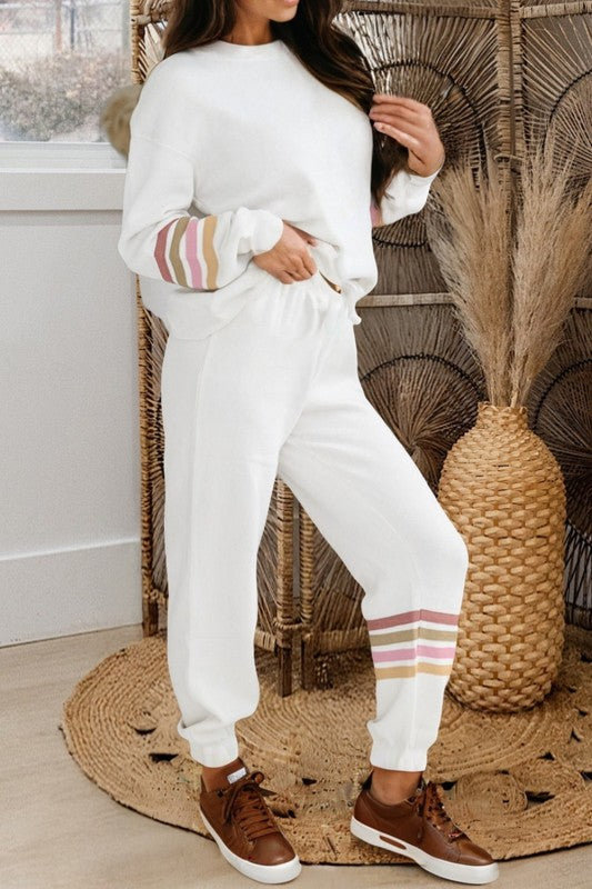 Stripe Detail Active Set