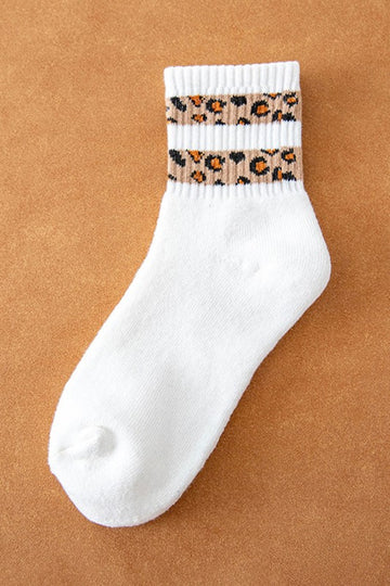 Leopard Stripe Socks